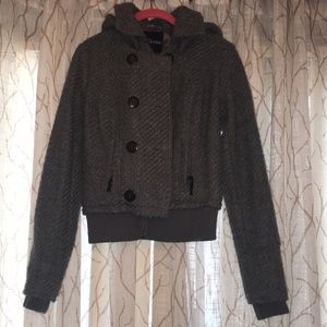Guess Wool Gray Jacket